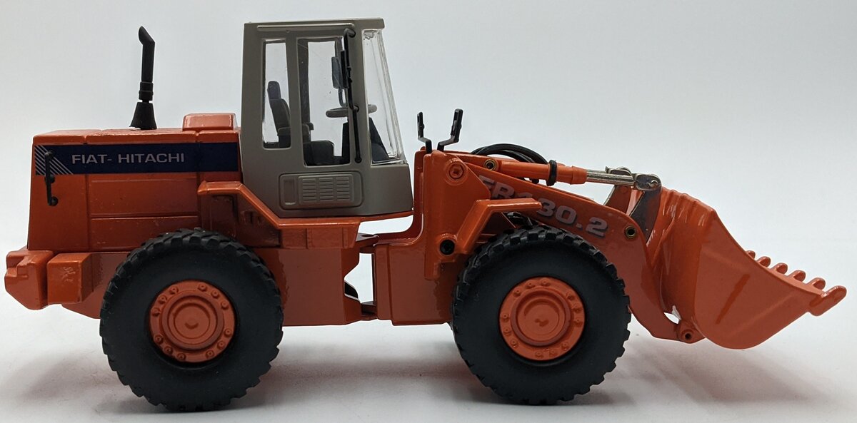 ROS 00021 1:32 Diecast Fiat Allis FR130 Wheel Loader Orange NIB