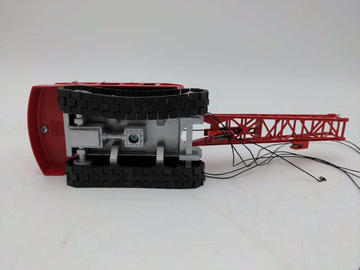 NZG 440/1 Red Die-Cast O&K Crawler Crane with Dragline VG/Box