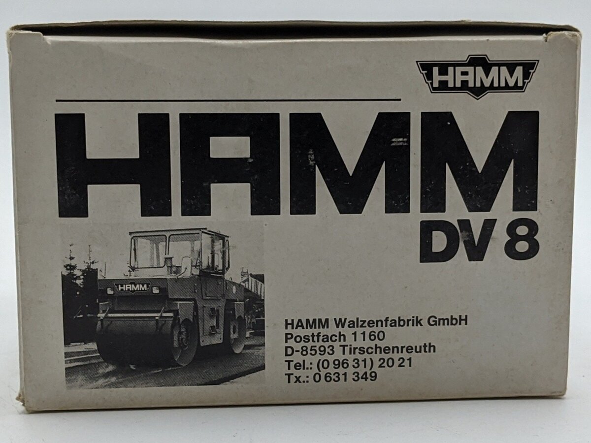 NZG 224 1:25  Hamm DV8 Double Drum Compactor NIB
