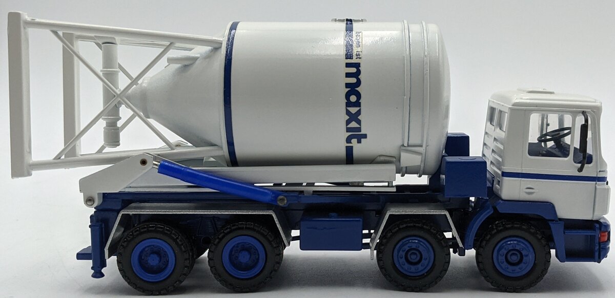 Conrad 4196 1:50 Diecast MAN Silo Placing Unit 4 Axle VG/Box