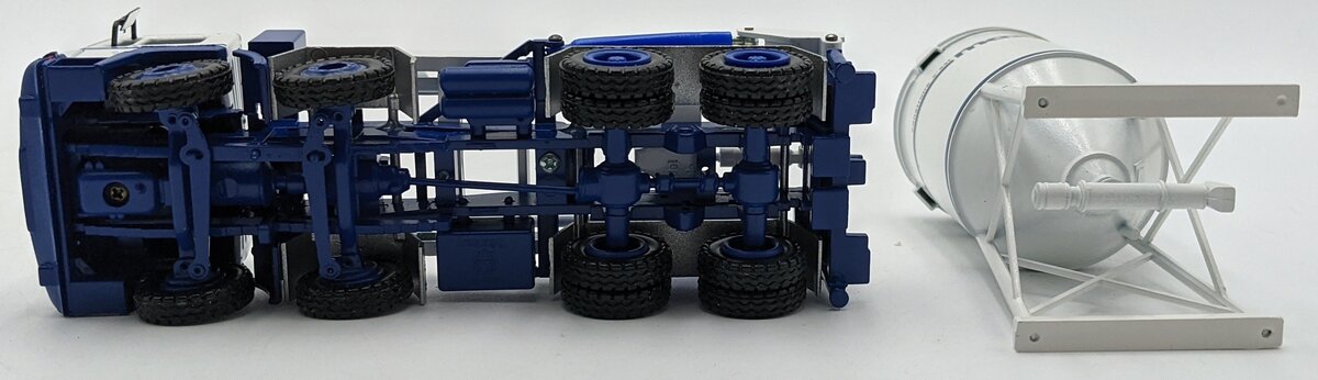 Conrad 4196 1:50 Diecast MAN Silo Placing Unit 4 Axle VG/Box