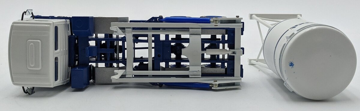 Conrad 4196 1:50 Diecast MAN Silo Placing Unit 4 Axle VG/Box