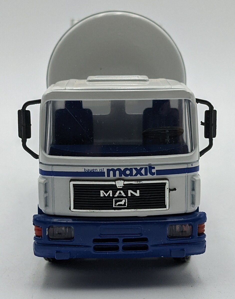 Conrad 4196 1:50 Diecast MAN Silo Placing Unit 4 Axle VG/Box