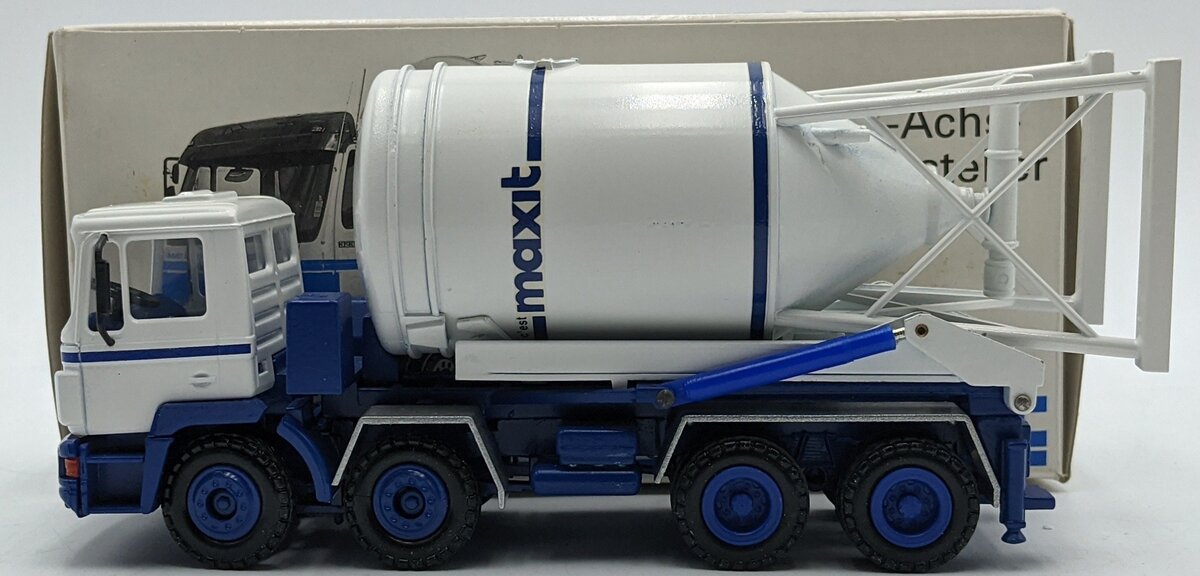 Conrad 4196 1:50 Diecast MAN Silo Placing Unit 4 Axle VG/Box