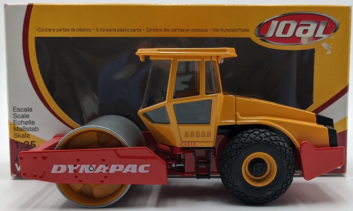 Joal 297 1:35 Diecast Dynapac CA512 Smooth Roller NIB