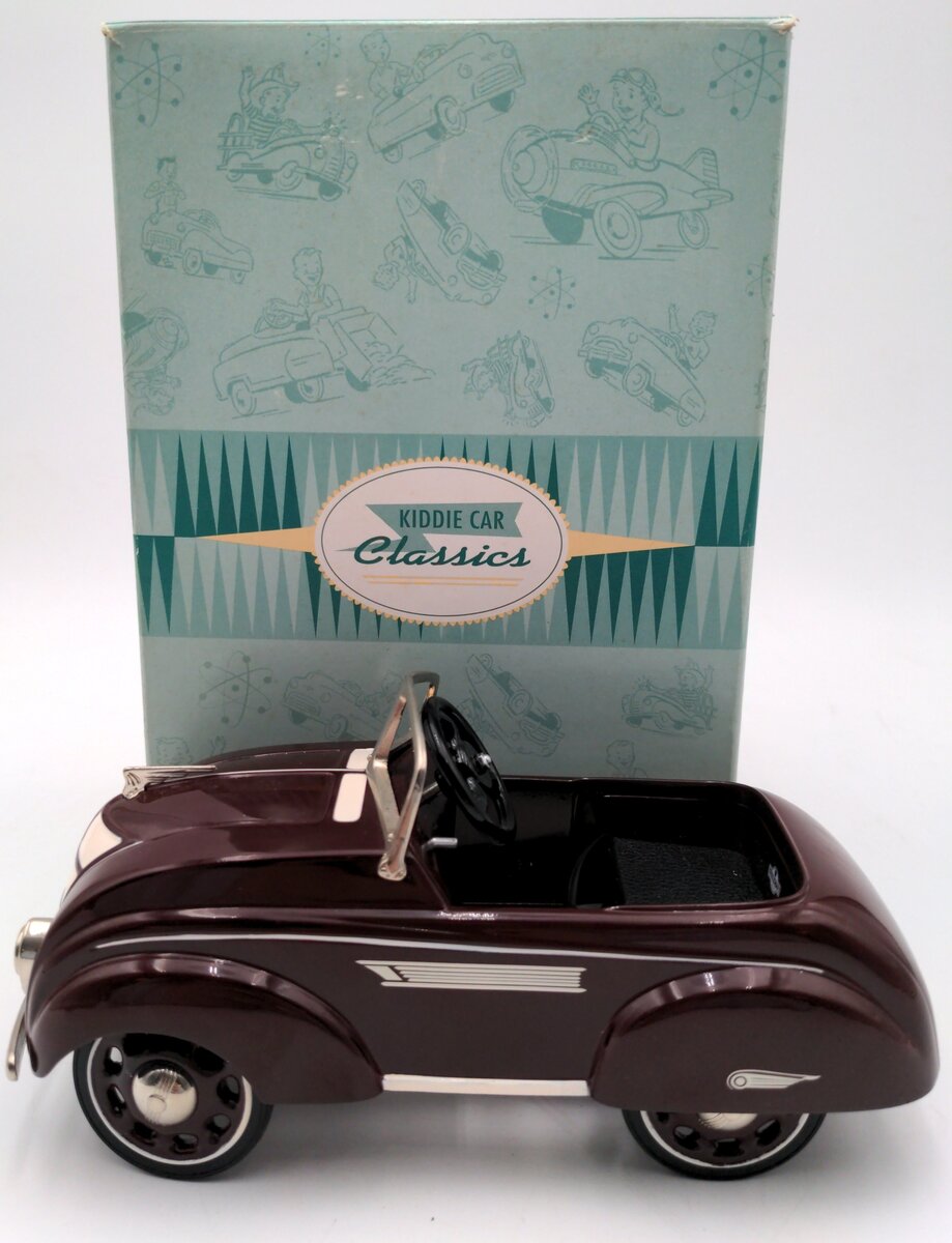 Hallmark 1937 Steelcraft Airflow - Burgundy VG/Box