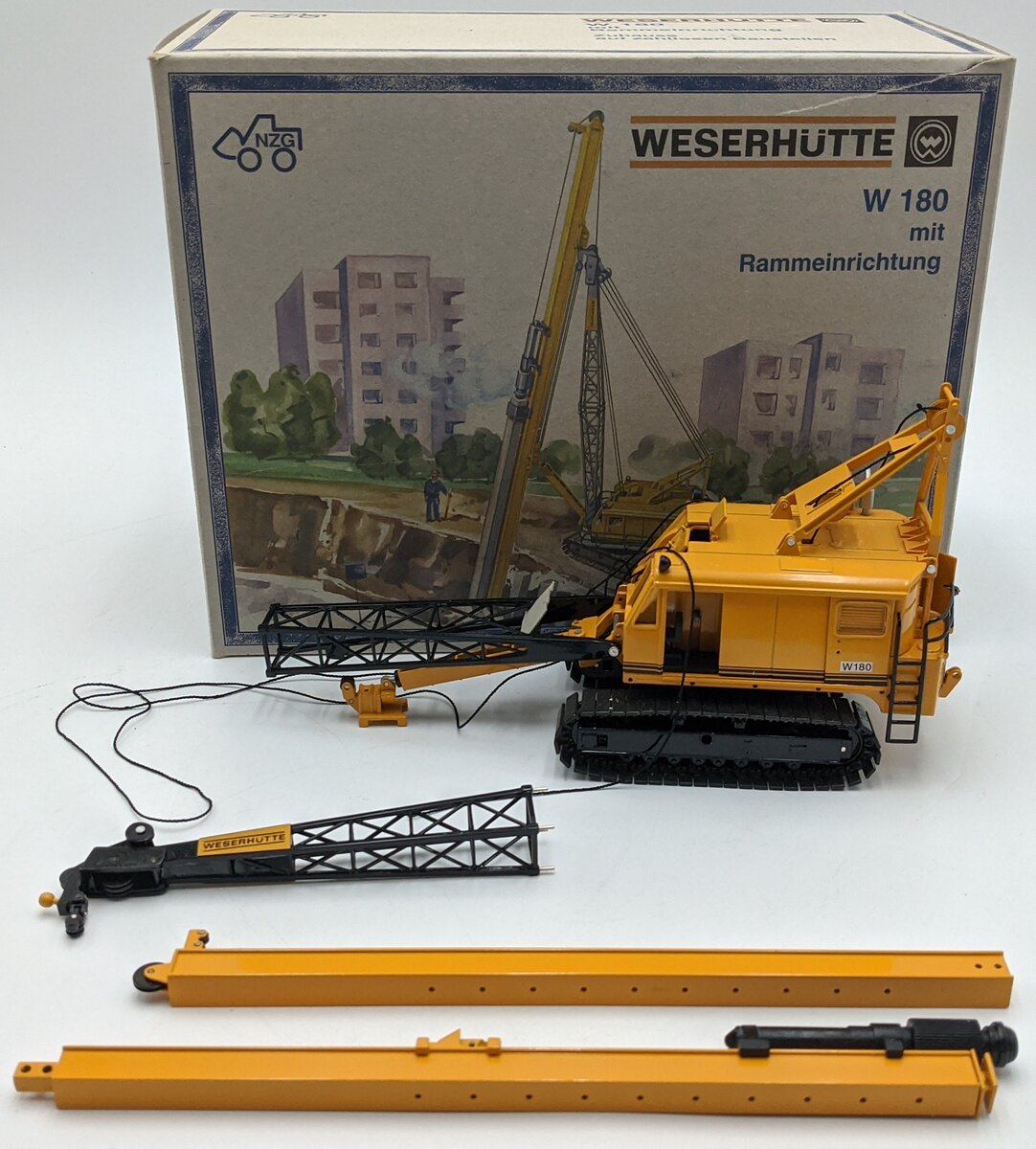 NZG 596 1:50 Weserhutte W180 Pile driver NIB