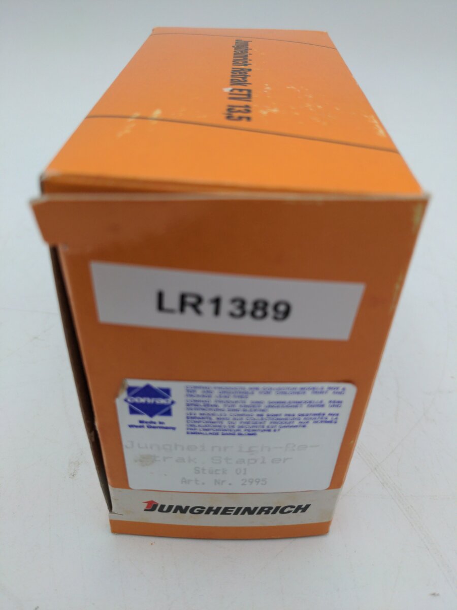 Conrad 2995 1:25 Scale Diecast Jungheinrich Forklift Retrak ETV 13,5 EX/Box