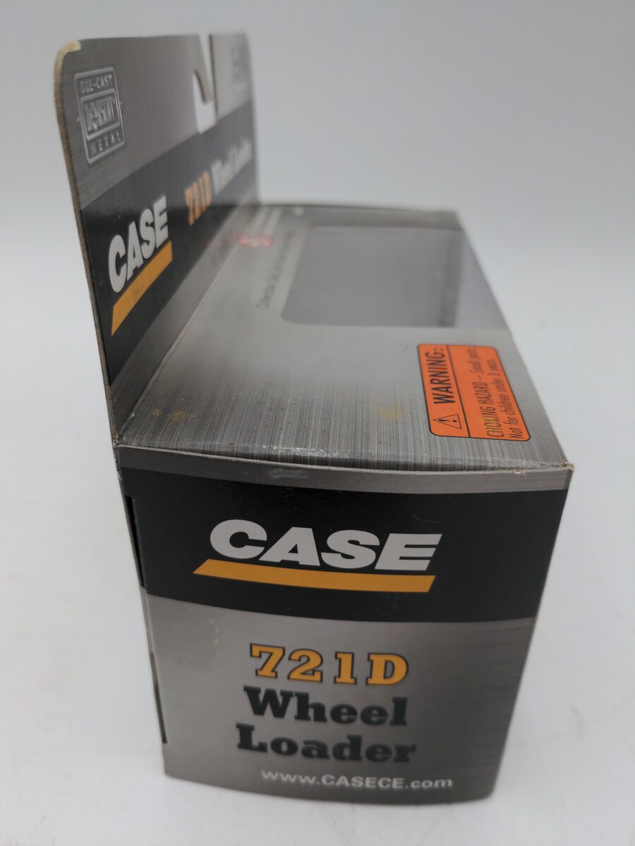 Norscot 21003 1:87 Scale Diecast Case 721D Wheel Loader Construction Equipment LN/Box