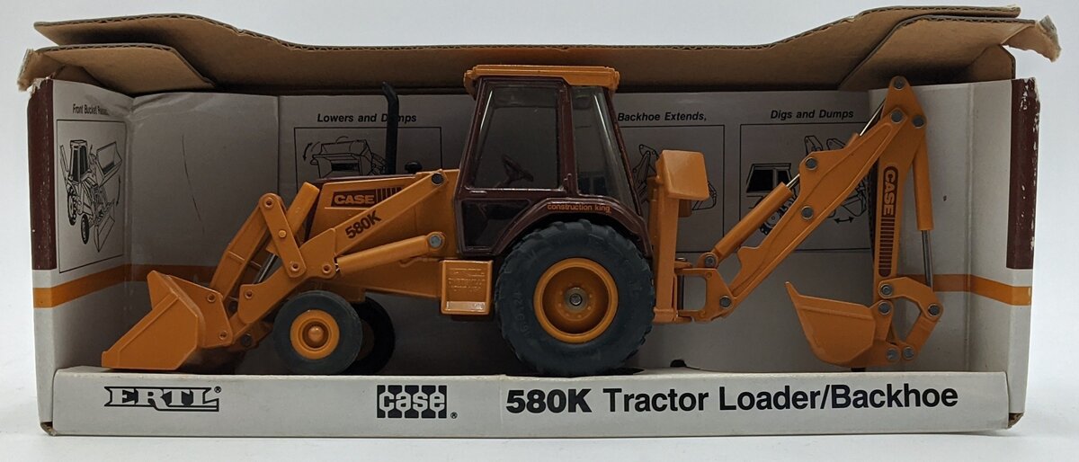 Ertl 410 1:32 Diecast Case 580K Loader/Backhoe NIB