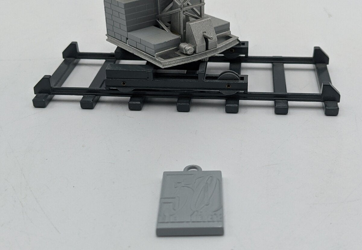 Conrad 1041 1:50 Silver Liehberr TK8 Rail Service Tower Crane NIB