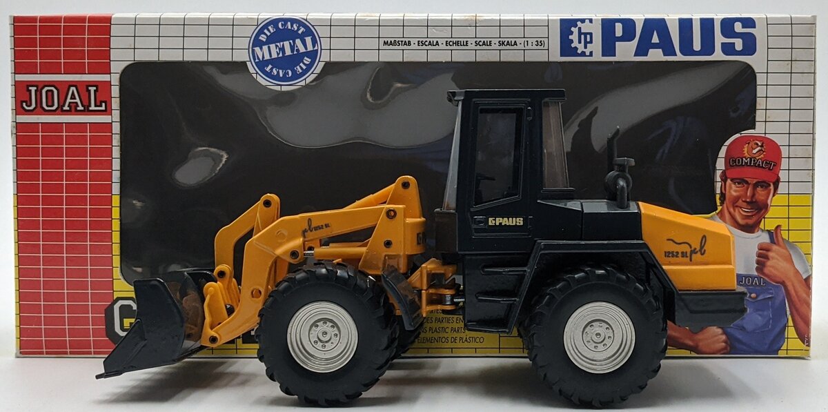Joal 153 1:35 Diecast Paus RL 1252 SL Swivel Loader NIB