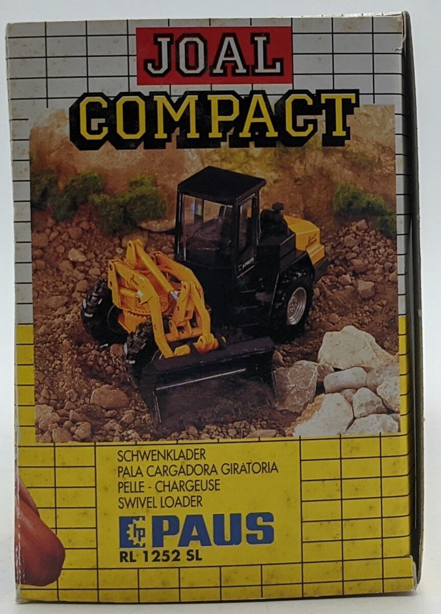 Joal 153 1:35 Diecast Paus RL 1252 SL Swivel Loader NIB