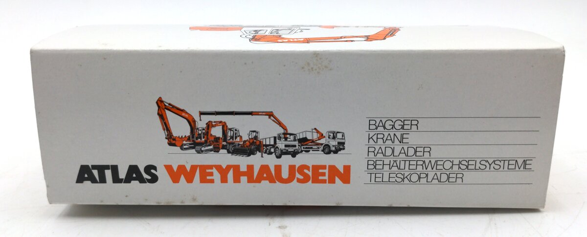 Conrad 2905 1:50 Scale Diecast Atlas 1504 Wheeled Excavator w/Grapple NIB