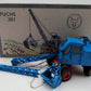 NZG 520 1:50 Scale Diecast Fuchs F301 Excavator  - Blue EX/Box