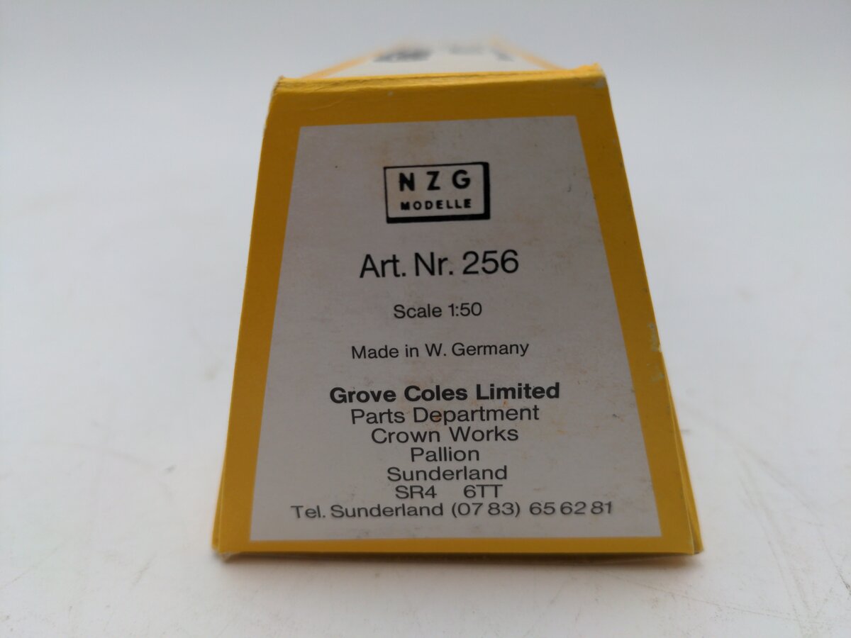 NZG 256 1:50 Scale Diecast Grove MZ 76 Manlift EX/Box