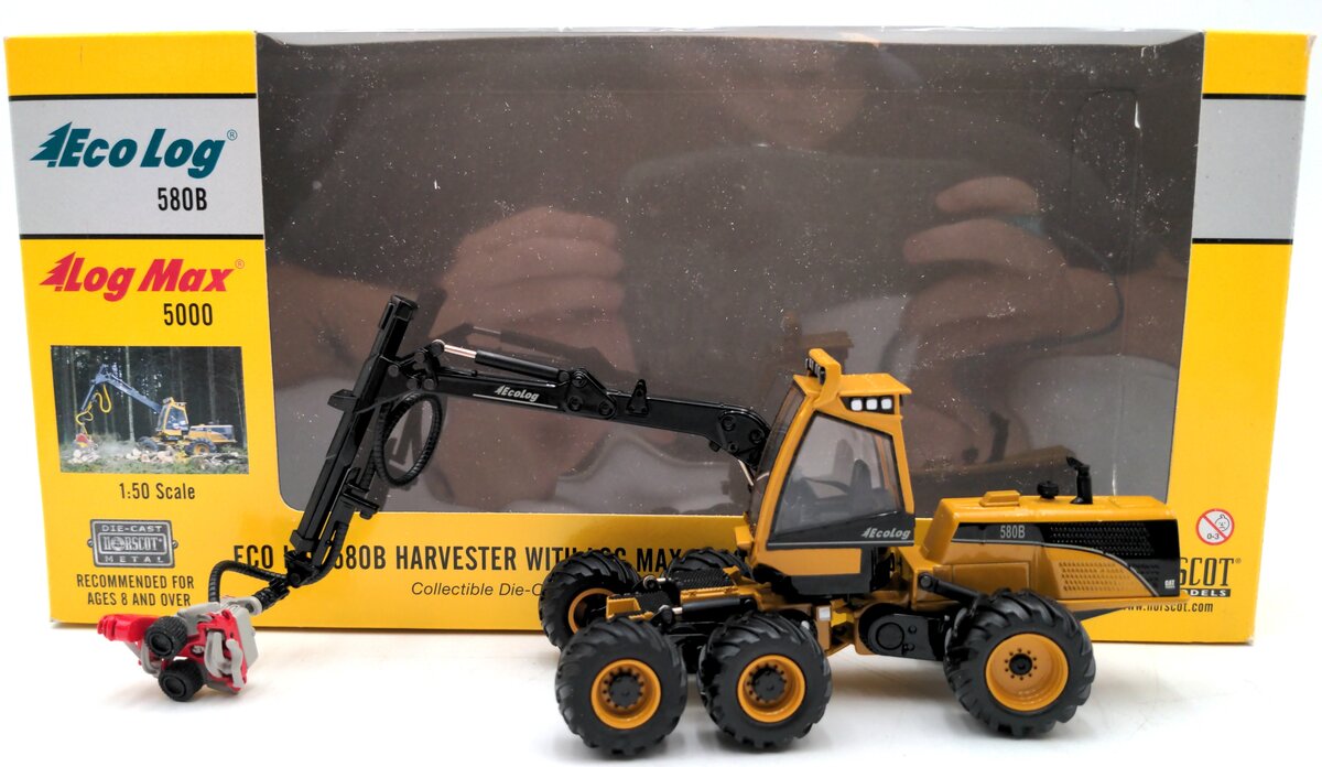Norscot 58002 1:50 Eco Log Tree Harvester with Log Max 5000 Cutting Head EX/Box