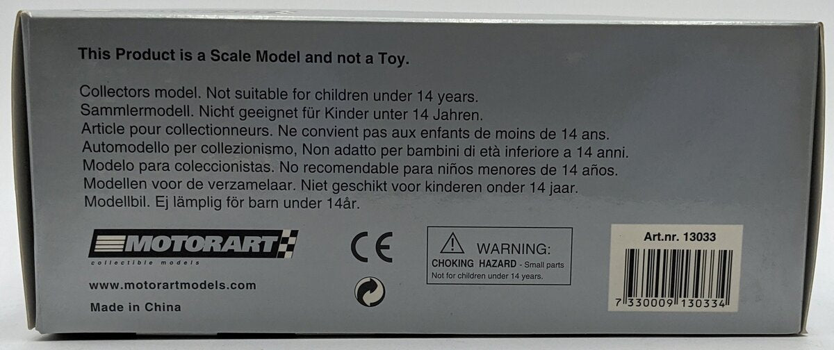 Motorart 13033 1:50 Volvo BL71 Backhoe Loader NIB