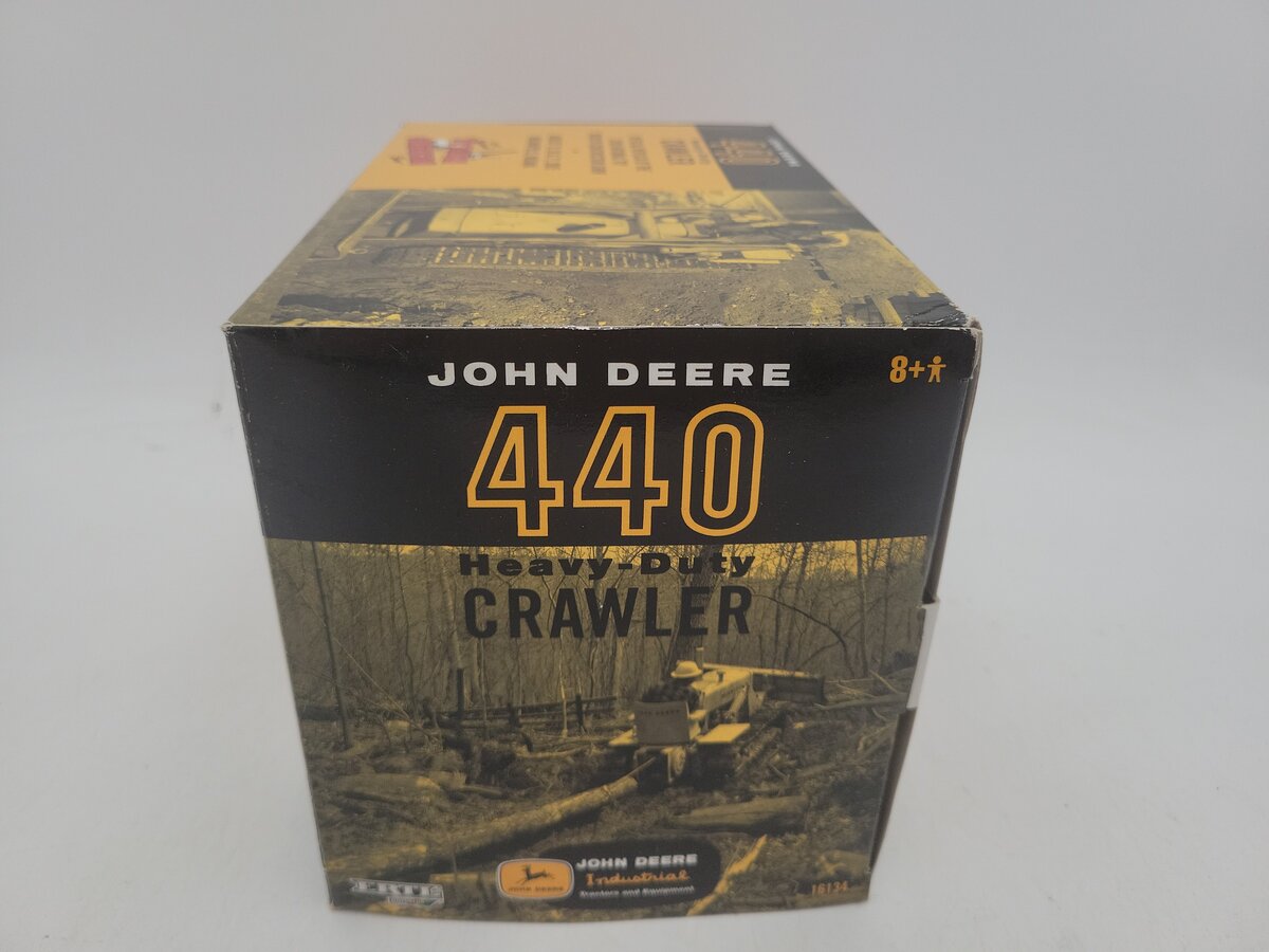 Ertl 16134 1:16 Scale Yellow John Deere 440 Heavy Duty Crawler Die Cast LN/Box