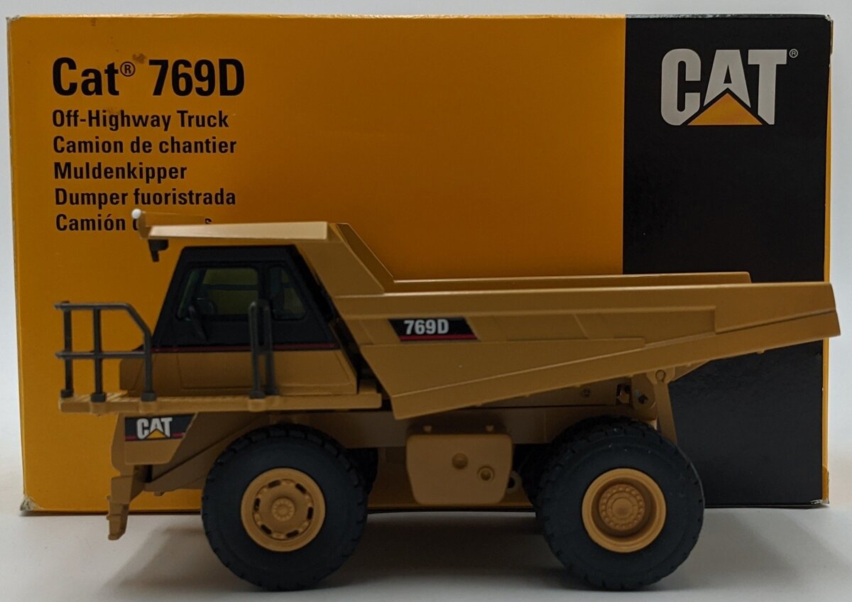 NZG 477 1:50 Caterpillar 769D Off-Highway Truck Yellow NIB