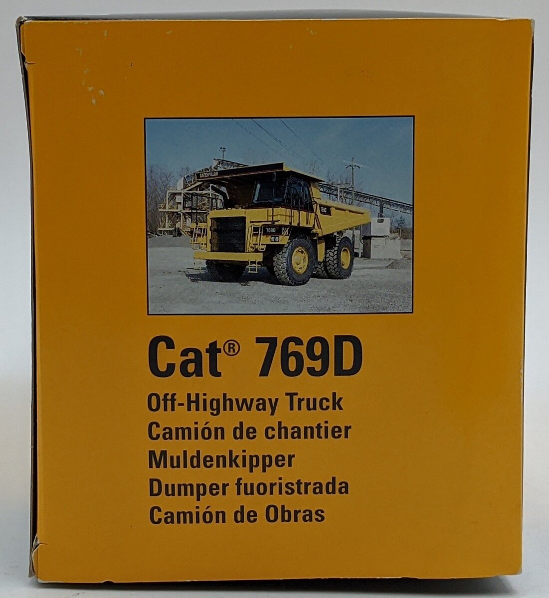 NZG 477 1:50 Caterpillar 769D Off-Highway Truck Yellow NIB