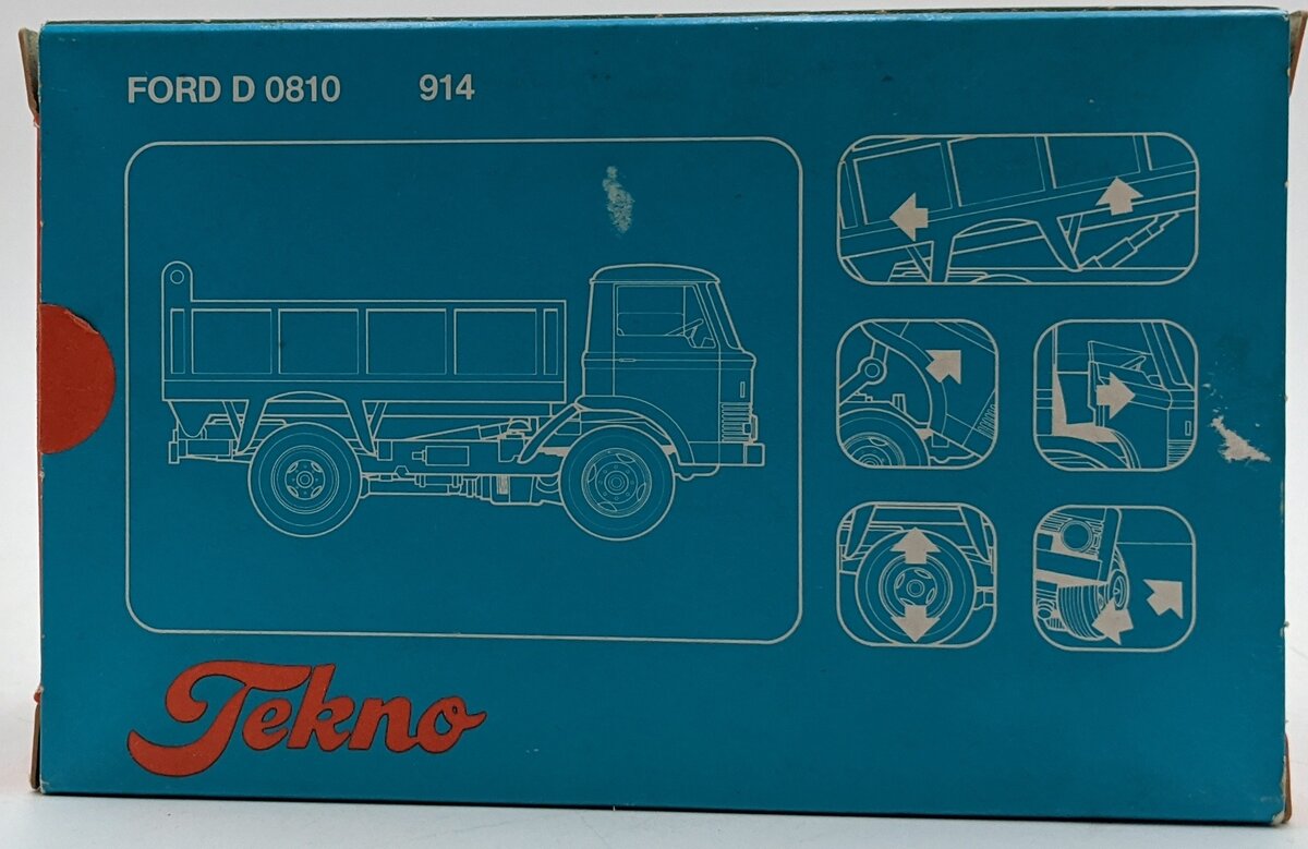 Tekno 914 1:50 Ford D0810 Dump Truck NIB