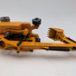 NZG 118 1:50 Scale Diecast X4 Hydraulic Excavator - Yellow VG/Box