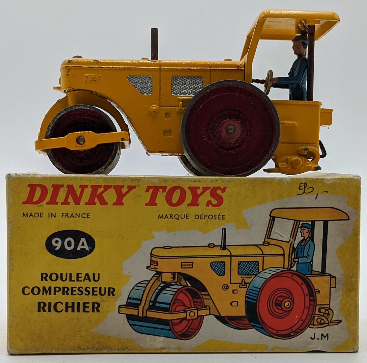 Dinky 90A 1:43 90A Roller Compressor VG/Box
