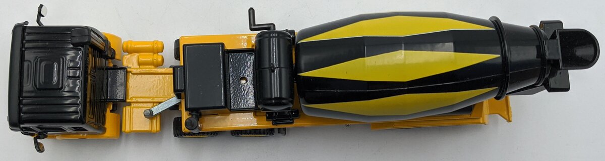 Conrad 4150 1:50 Diecast Mercedes AM 10FH Cement Mixer Black/Yellow NIB