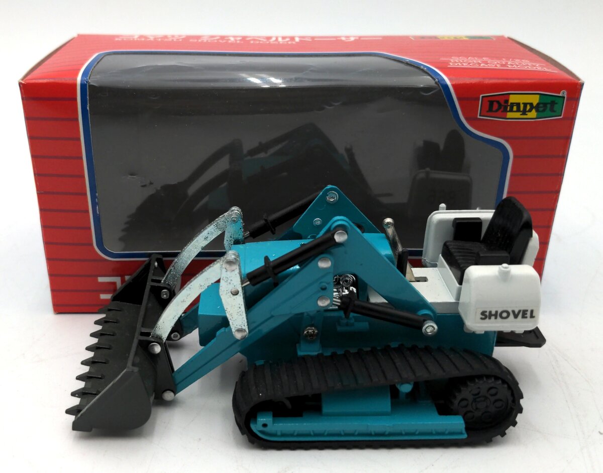 Yonezawa Toys K-11 1:28 Scale Diecast Komatsu Shovel Dozer VG/Box