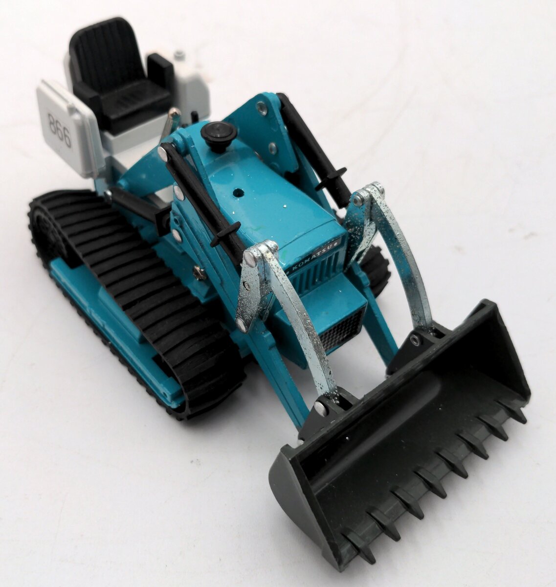 Yonezawa Toys K-11 1:28 Scale Diecast Komatsu Shovel Dozer VG/Box