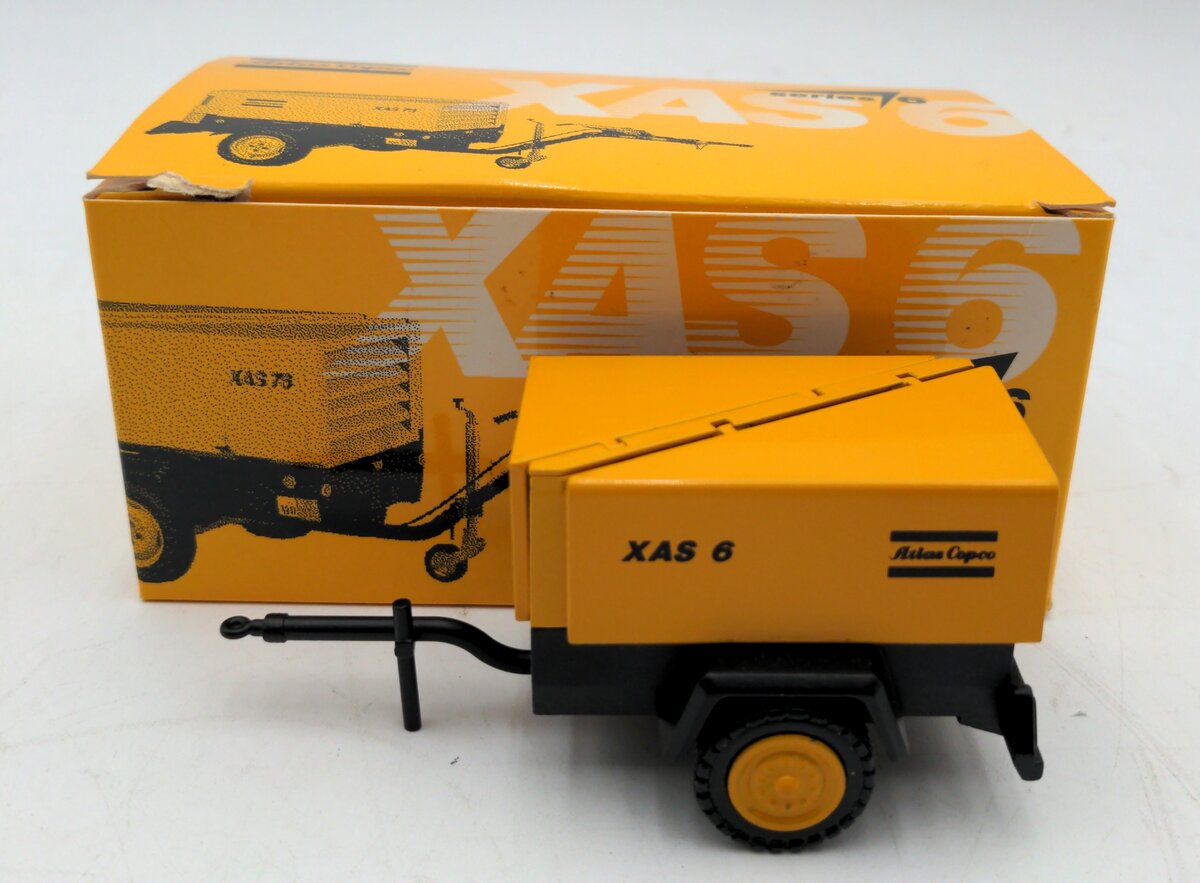 NZG 418 1:25 Scale Scale Diecast Atlas Copco XAS 6 Portable Compressor NIB