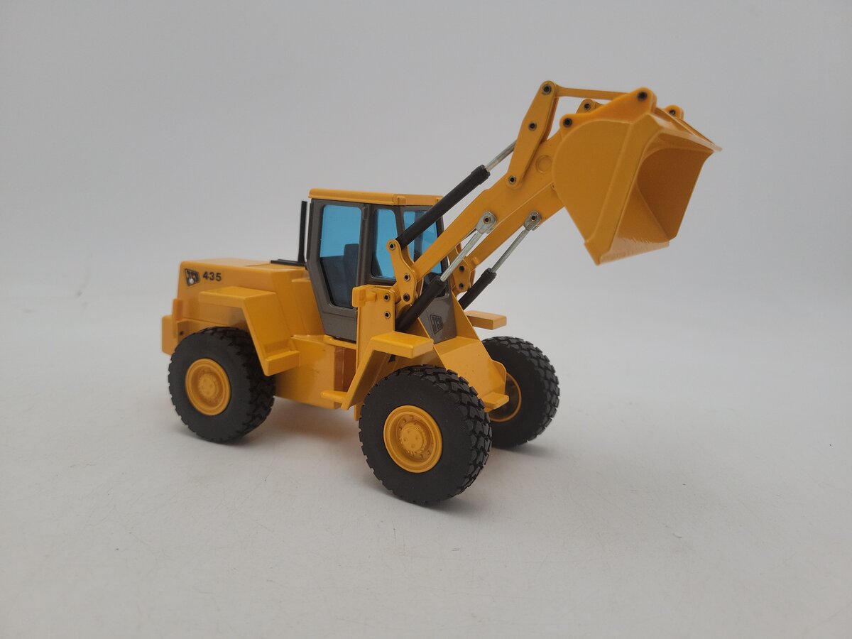 Joal 243 1:35 Scale Yellow JCB 435 Loader Die Cast Model LN/Box