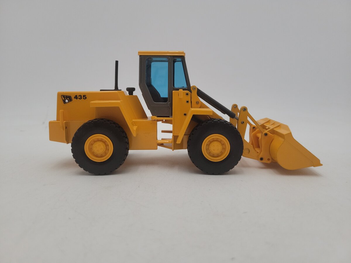 Joal 243 1:35 Scale Yellow JCB 435 Loader Die Cast Model LN/Box