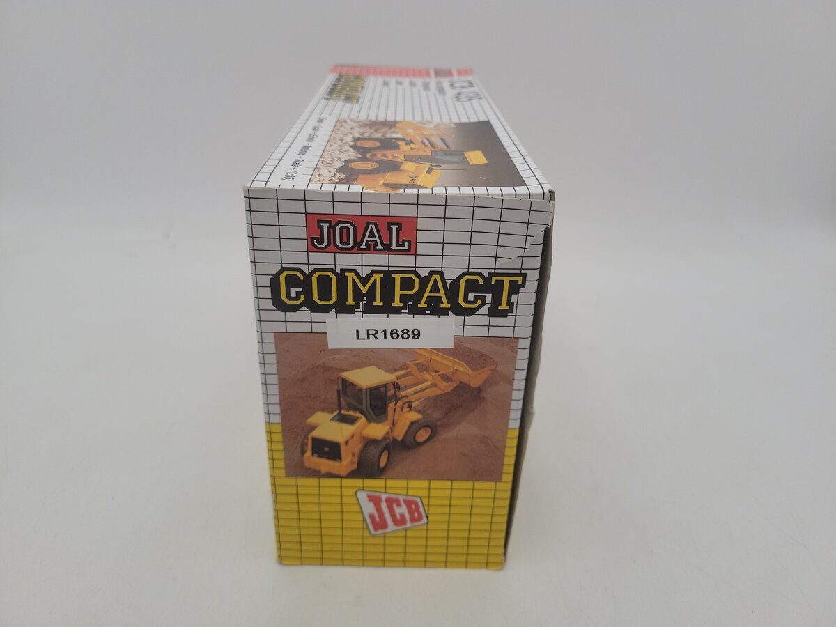 Joal 243 1:35 Scale Yellow JCB 435 Loader Die Cast Model LN/Box