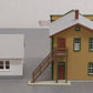 Kibri & Other Assorted HO Scale Buildings [4] EX