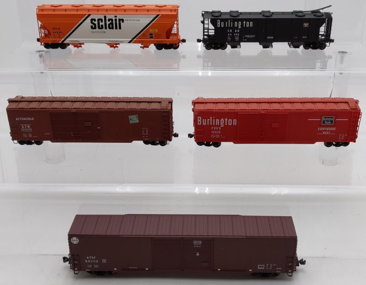 Walthers/Proto 2000/Others HO Freight Cars #48538,591558,85056,44690,601112 [5] VG