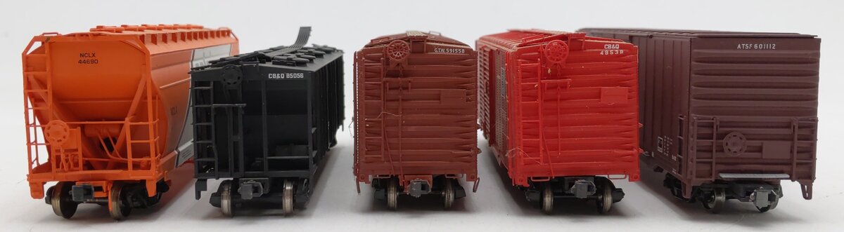 Walthers/Proto 2000/Others HO Freight Cars #48538,591558,85056,44690,601112 [5] VG