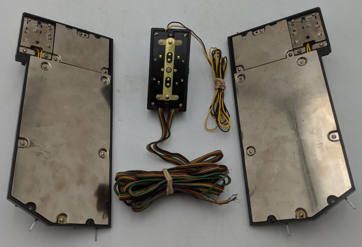 American Flyer 720A Vintage S Electric Remote Control Switches (Pair) VG/Box