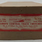 American Flyer 720A Vintage S Electric Remote Control Switches (Pair) VG/Box