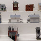 Kibri & Other Assorted HO Scale Buildings [12] EX