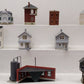 Kibri & Other Assorted HO Scale Buildings [12] EX