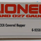 Lionel 6-9358 O Gauge LCCA-1980 Sands Of Iowa Covered Hopper Car VG/Box