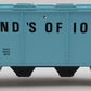 Lionel 6-9358 O Gauge LCCA-1980 Sands Of Iowa Covered Hopper Car VG/Box
