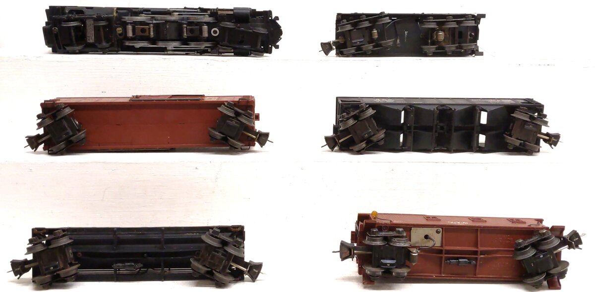 Lionel Vintage O 787W 763-E Steam Locomotive Set w/2957, 2954, 2955, 2956, 2226W VG