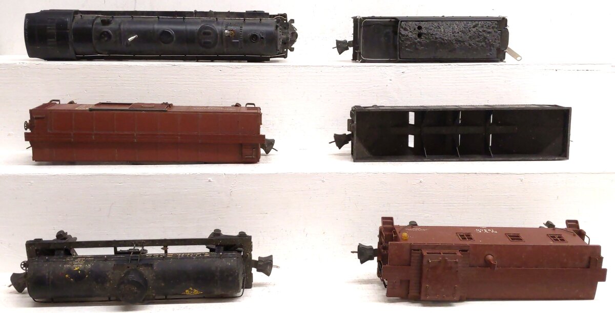 Lionel Vintage O 787W 763-E Steam Locomotive Set w/2957, 2954, 2955, 2956, 2226W VG