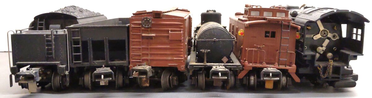 Lionel Vintage O 787W 763-E Steam Locomotive Set w/2957, 2954, 2955, 2956, 2226W VG