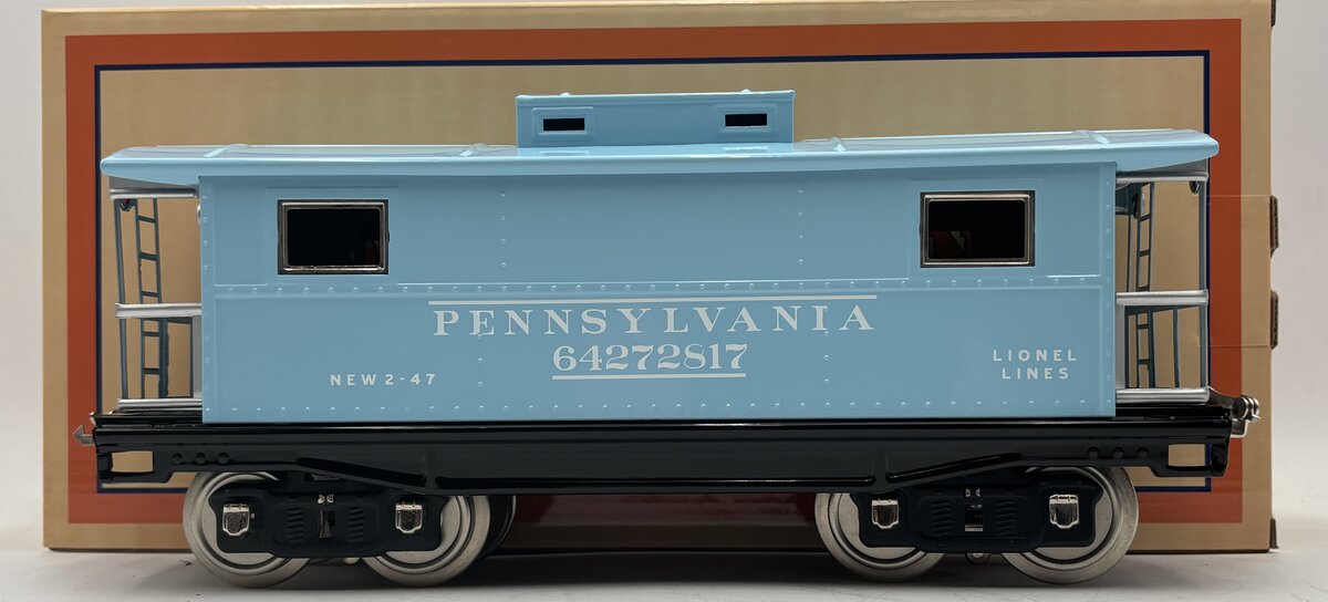 Lionel 11-30159 Std. Gauge Pennsylvania Railroad Illuminated Caboose LN/Box