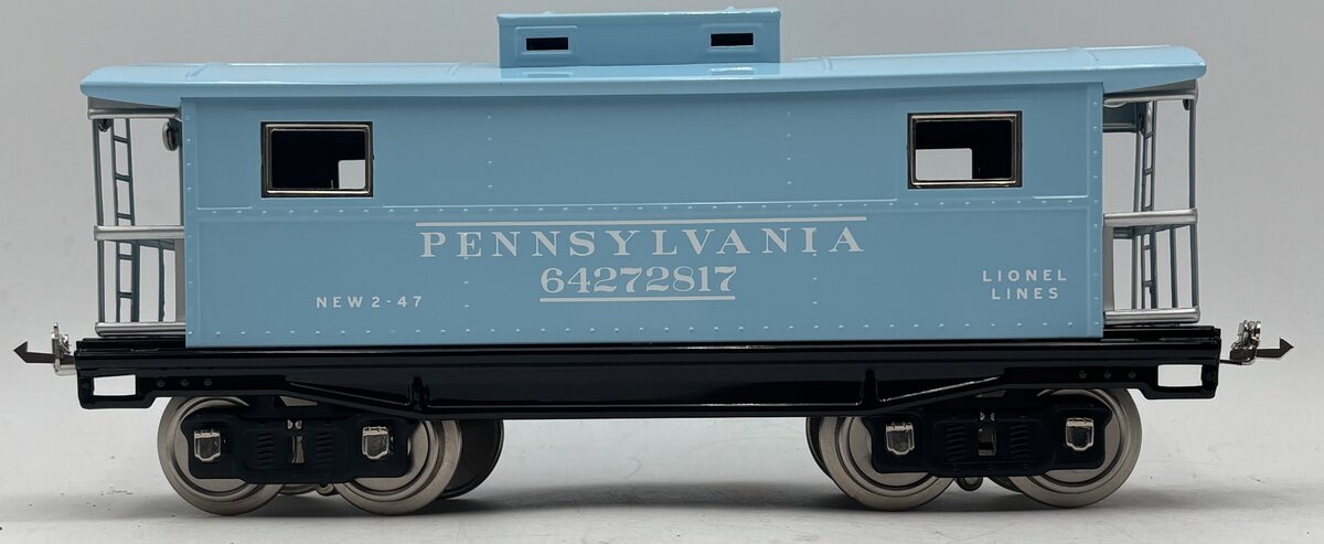 Lionel 11-30159 Std. Gauge Pennsylvania Railroad Illuminated Caboose LN/Box