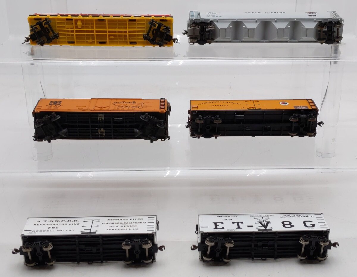Life-Like/Athearn/Others HO Freight Cars #9704,170627,781,90003,12081,35829 [6] VG